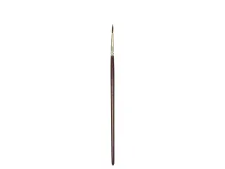 Ronde penseel Kangaro #4 kort gelakt hout doos a 12 stuks - 3