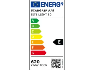 bouwlamp,864 SMD-led,20000-80000lumen,draaggreep,straalhoek 120 ° - 6