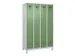 locker voor scheiding van kleding,HxBxD 1950x1200x500mm,4vak