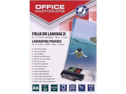 lamineerhoes A6 2x125 micron pak à 100 stuks