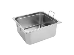 Caterchef Gastronorm bak RVS met greep 2/1 GN 150mm
