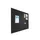 Prikbord Paneel Float Bulletin 60x200 Cm Zwart