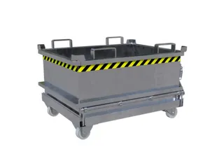 mini-bodemklepcontainer,HxLxB 625x800x1000mm,0,37m³,inrijbeugel,staal - 3