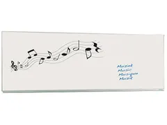 Schoolbord Enkelvlaksbord 100x300cm Magnetisch Wit emaille