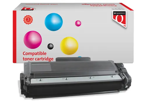 Toner Quantore alternatief tbv brother TN-2510XL Zwart HC