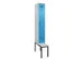 locker met bank,voor scheiding van kleding,HxBxD 2120x300x815mm,1vak