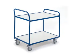 ESD-etagewagen,ESD,draagverm. 300kg,2etage(s),laadvl. LxB 990x590mm - 1