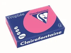Trophée Intens gekleurd papier A4 160 gram 250vel Fuchsia roze