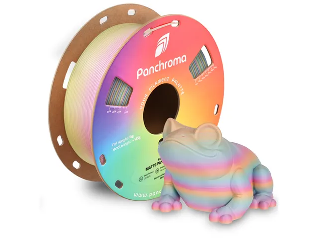 Filament PLA Gradient Panchroma 3D 1.75mm Pastel bleu-orange-rose 1kg