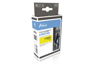 Astar Brother LC22UY MFCJ Inkt Geel Rebuilt 1200 Pagina's - 1