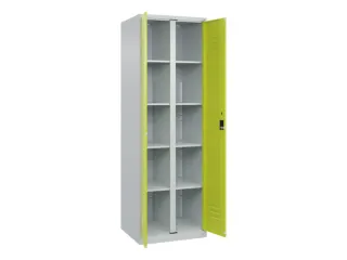 wasgoedverdeelkast,HxBxD 1850x600x500mm,vak B 300mm,cilinderslot - 2