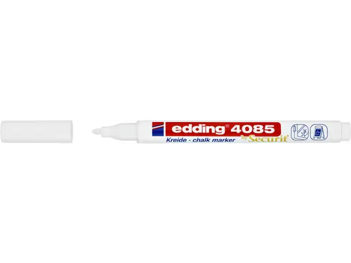 Krijtstift edding by Securit 4085 rond 1-2mm wit