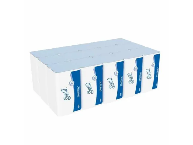 Scott Xtra 6682 Intergevouwen Handdoeken Medium 1-Laags Blauw