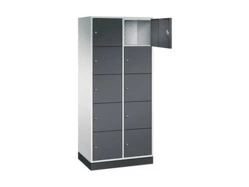 grootvolume-lockersysteem,RAL 7035/RAL 7021,HxBxD 1950x820x500mm