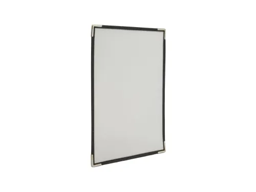 Menukaart Securit A4 1-delig voor 2 pagina's transparant 3 stuks
