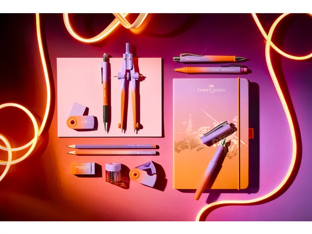 Balpen Faber-Castell Poly Ball Flow Edition XB display 24 stuks.