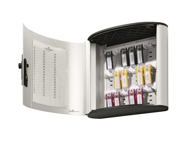 Armoire à clés Durable 54 crochets à combinaison + fente dépôt