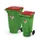 verzamelbak,v. materiaal,reinigingsmiddelen,HDPE,groen,200l