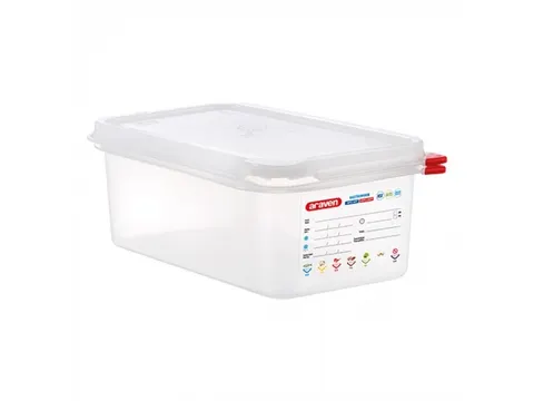 Araven Colorclip Voedseldoos 2.8 liter 1/4 GN 100mm 265x162mm