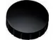magneet Solid 24 mm trekkracht 600 gr 10 stuks zwart