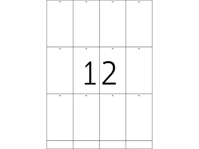 Stevige Labelhangers 6872 A4 52.5x93.5