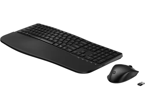 680 Comfort dual-mode toetsenbord QWERTY en muis combi zwart