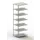 Schroefstelling Aanbouwveld Ral7035 2200x752x604mm 7legborden 80kg