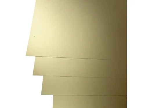 Fotokarton Kangaro 50x70cm 300gr goud zijdeglans pak 25 vel