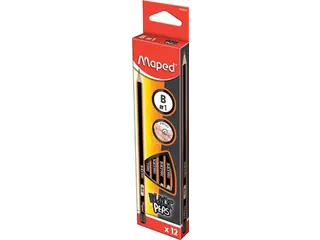 potlood Black'Peps B, zonder gum - 2