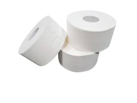 Toiletpapier Mini Jumbo Cellulose 2-laags Wit 180 meter 12 Rol