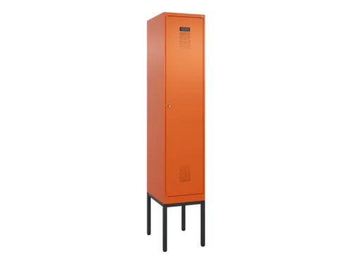 locker,HxBxD 2120x400x500mm,1vak,vak B 400mm,cil.-slot,voetonderstel