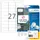 HERMA 4347 Verwijderbare etiketten A4 63,5x29,6mm Wit 675 stuks