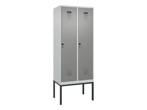 locker voor scheiding van kleding,HxBxD 2120x800x500mm,2vak