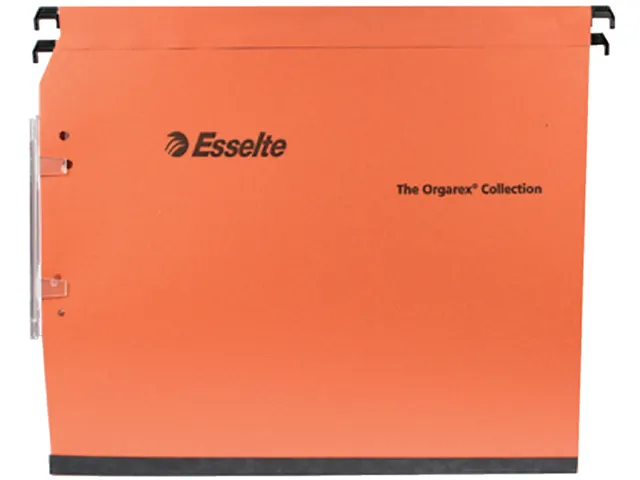 Hangmap Esselte Orgarex Dual lateraal A4 U-bodem 15mm oranje