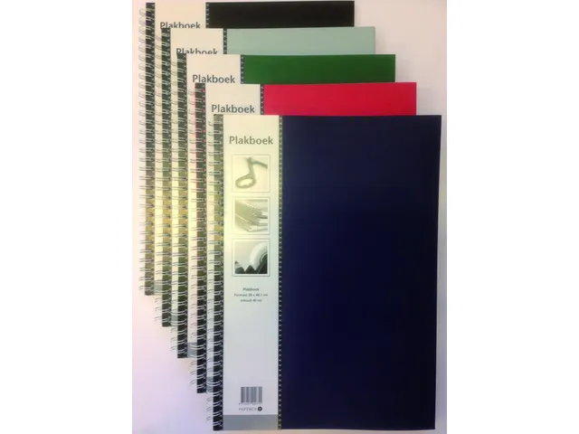 Plakboek Papyrus 400x280mm 40vel Assorti