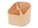 Porte-stylo HAN Re-X-LOOP 4 compartiments 100% recyclé orange pastel