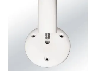 Afzetpaal Om In Te Draaien Ronde Buis D 60Mm H 1 03M Wit/rood - 4