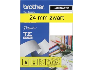 Labeltape Brother P-touch TZe-651 standaard 24mm zwart op geel - 3