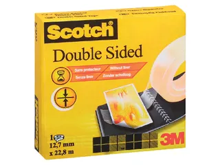 Plakband Scotch 665 12mmx22.8m dubbelzijdig - 4