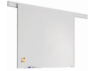Smit Visual Whiteboard Partnerline Rail 90x180cm Emaille - 2