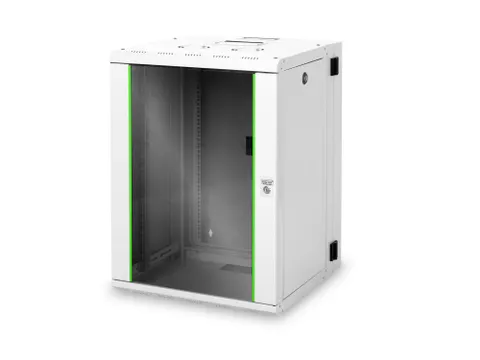 Digitus Unique 16U netwerkkast wandmontage 82x60x60cm tweedelig Grijs