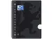 Bloc de cours Oxford A4+ 4 perforations ligné 90fls noir