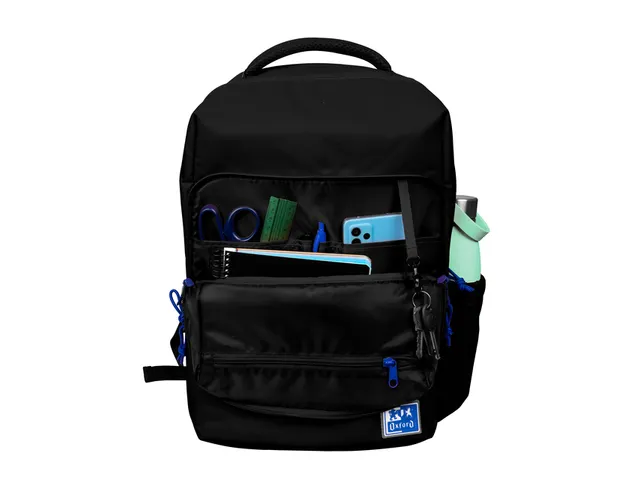 Sac à dos Oxford 12 compartiments noir