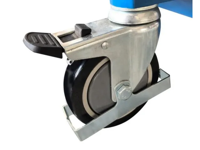 élévateur électrique,force 100kg,plateforme Lxl 600x470mm,4 roul.