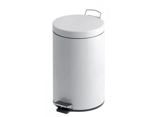 Pedaalemmer 20 Liter Wit