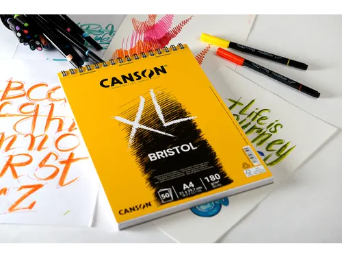 Bristolpapier Canson XL Bristol 50vel 180gr A3 extra wit