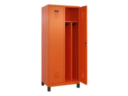 locker voor scheiding van kleding,HxBxD 1950x800x500mm,2vak