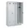 locker voor scheiding van kleding,HxBxD 1950x1200x500mm,4vak