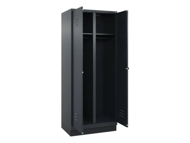 locker voor scheiding van kleding,HxBxD 1950x800x500mm,2vak