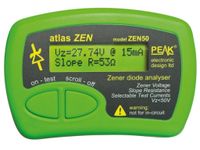 Atlas Zen - Zenerdiode-analysator (0 - 50 V)